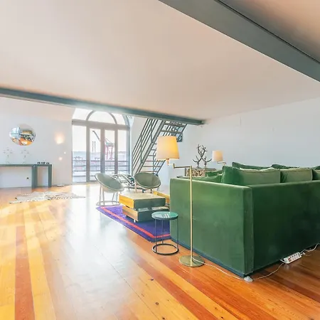 아파트 Luxurious Loft - River View 리스본